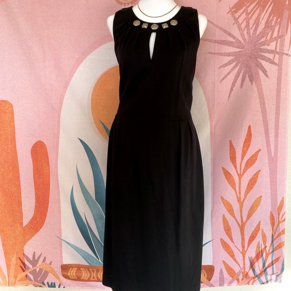 Kenneth Cole Reaction Black Knit Dress, Size Medium